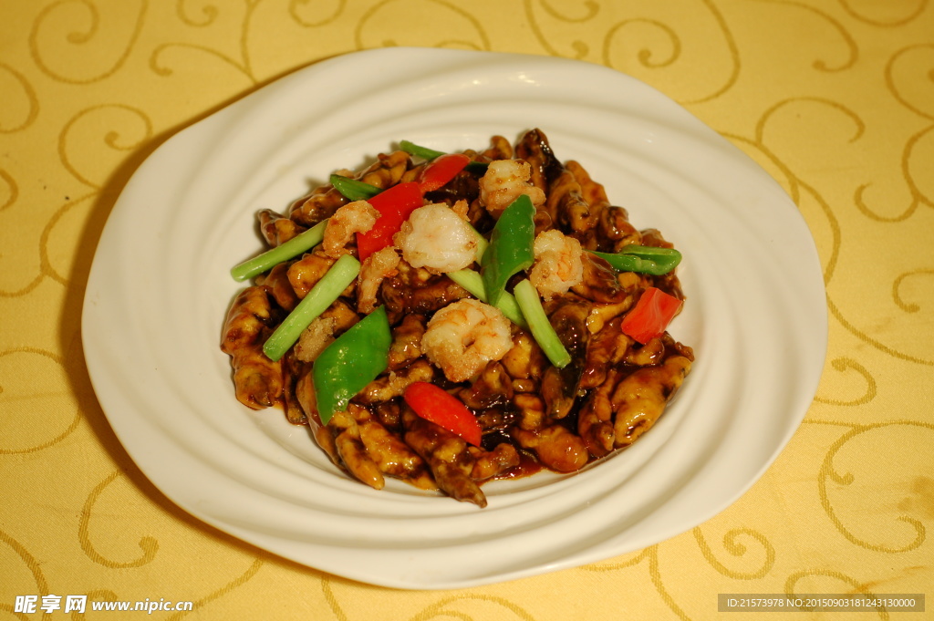 虾仁肉丝
