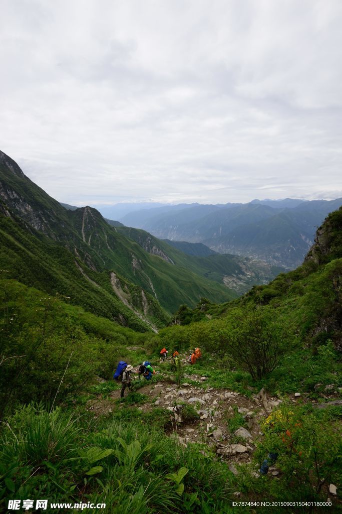 九顶山风光
