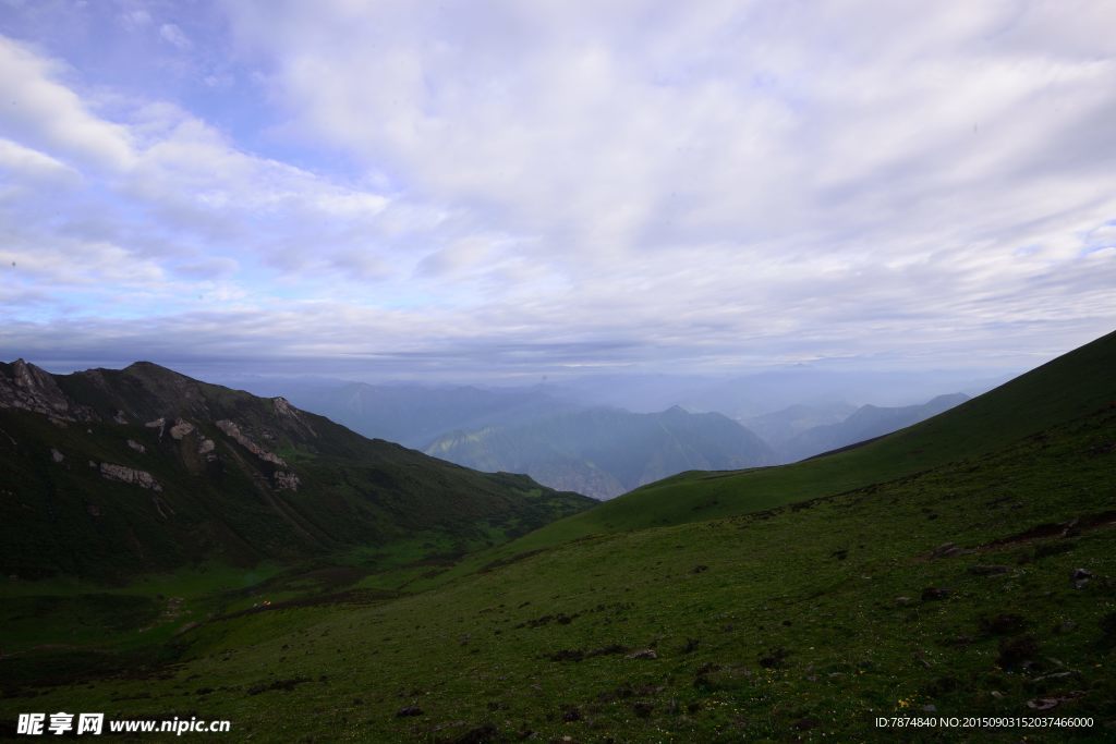 九顶山风光