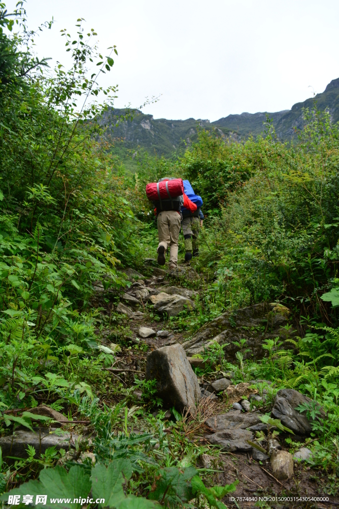 九顶山风光