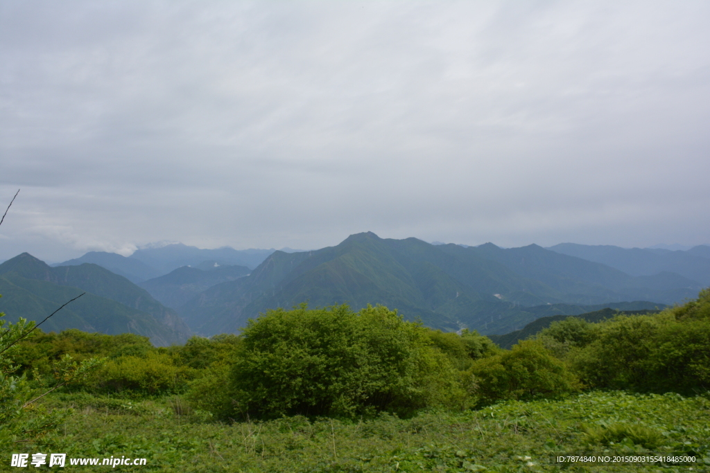 九顶山风光