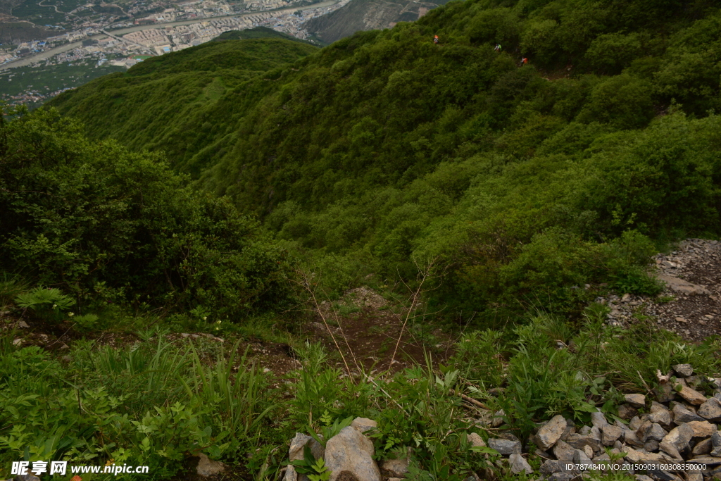 九顶山风光