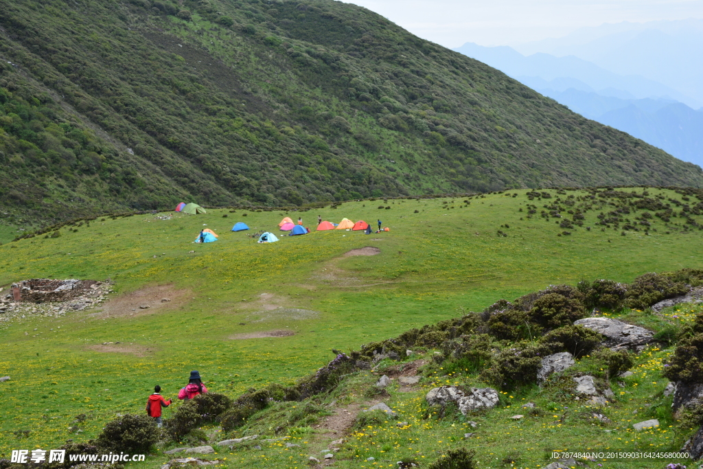 九顶山风光