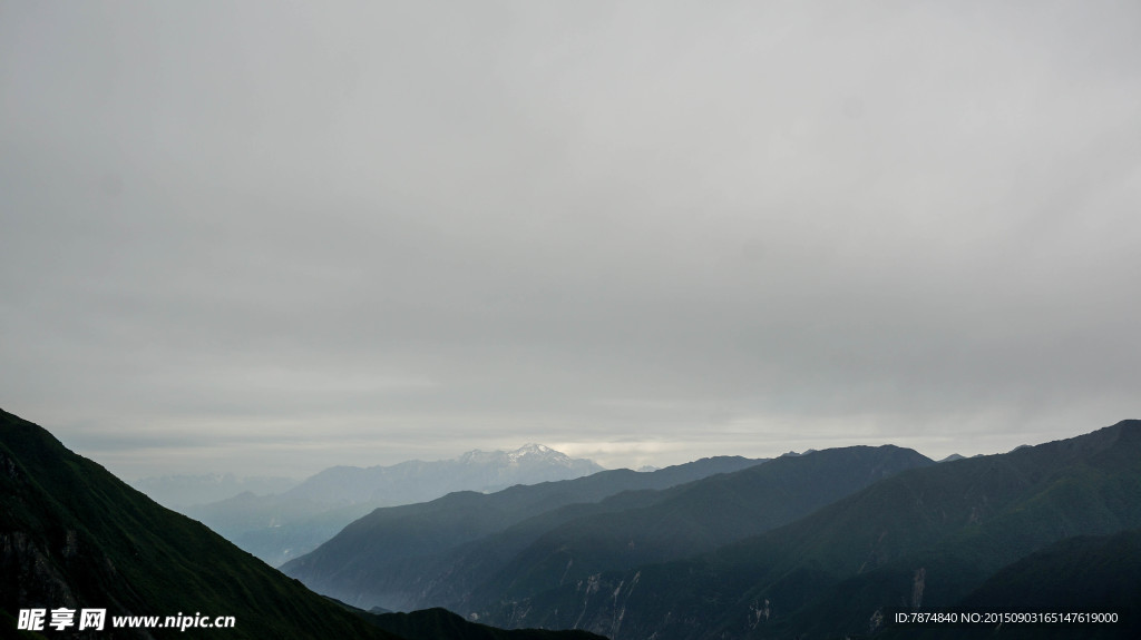 九顶山风光