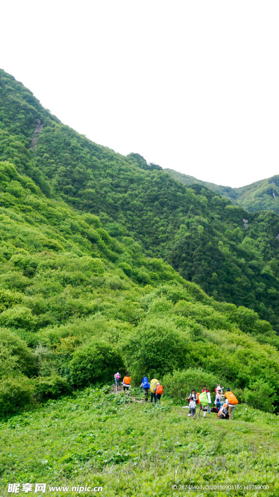 九顶山风光