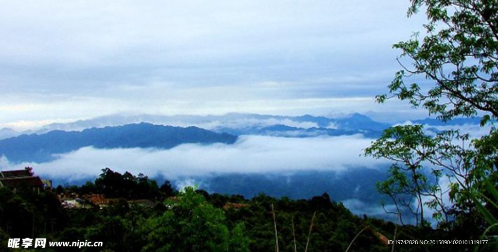 圣堂山风景