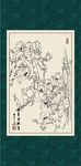 白描玉兰
