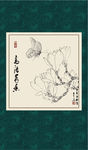白描玉兰