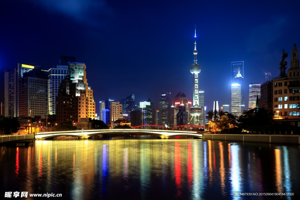 上海城市夜景