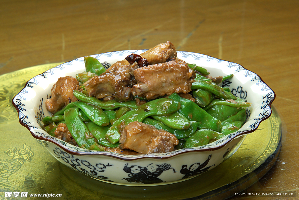 排骨熬豆角