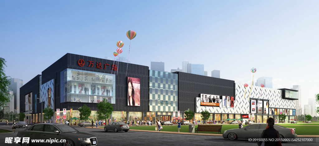 3D建筑效果图