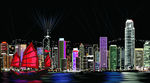 维多利亚港夜景