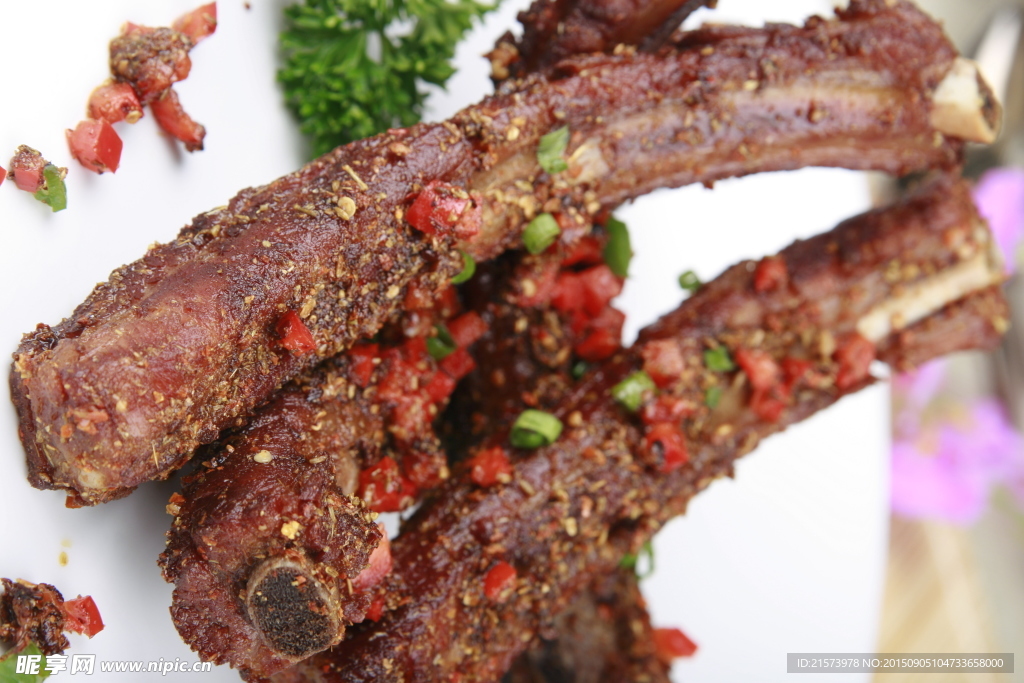 孜然排骨湘菜