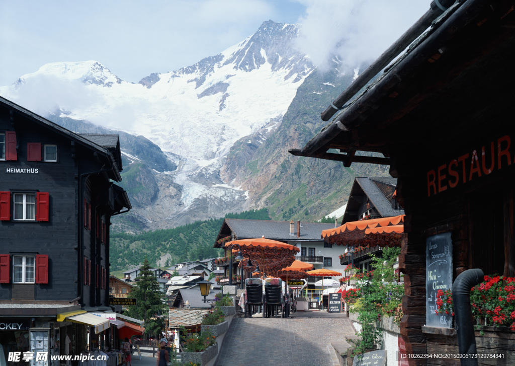 瑞士建筑风景