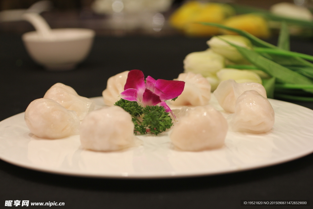 水晶虾饺
