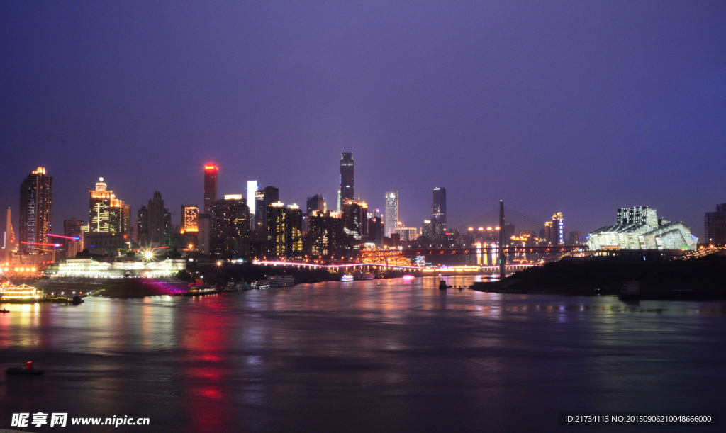 朝天门夜景