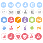 金融行业icon网页小图标