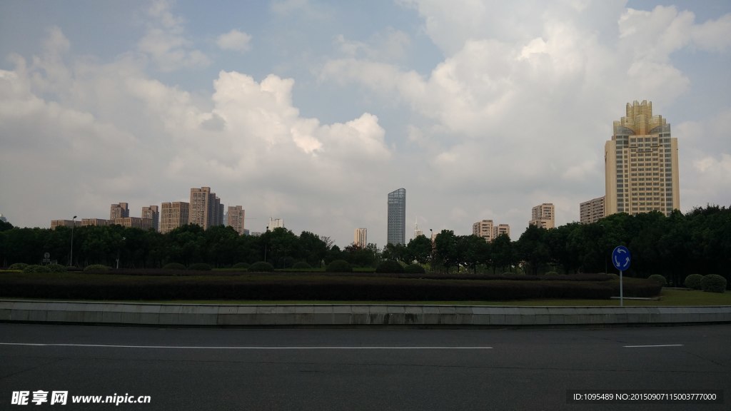 城市的天空