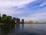 绍兴瓜渚湖畔风景