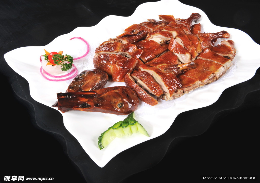 脆皮琵琶大鸭