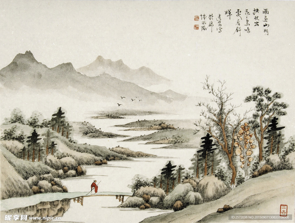 春山雨后