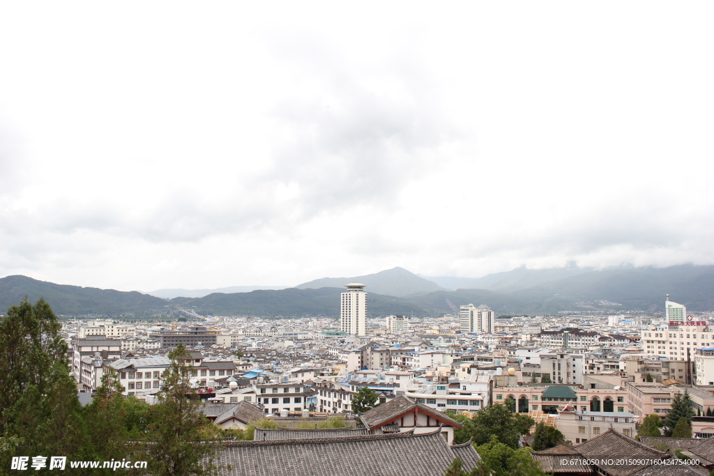 大理城 鸟瞰图