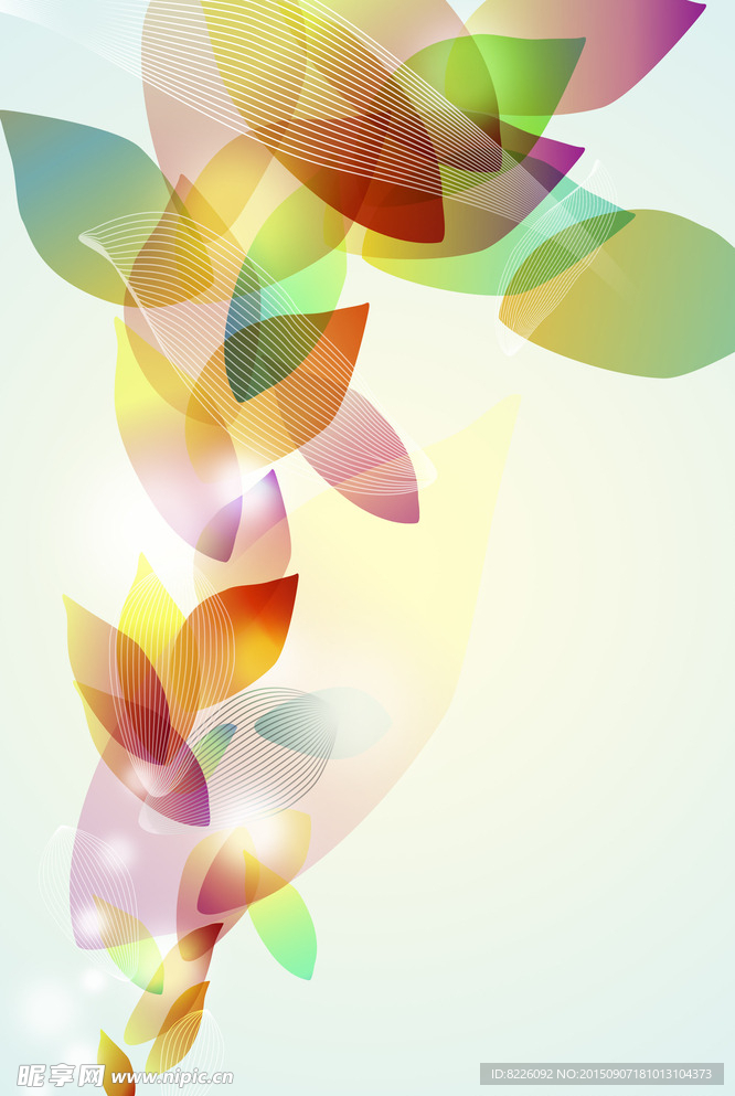 梦幻花纹