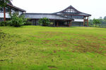 园区建筑草地