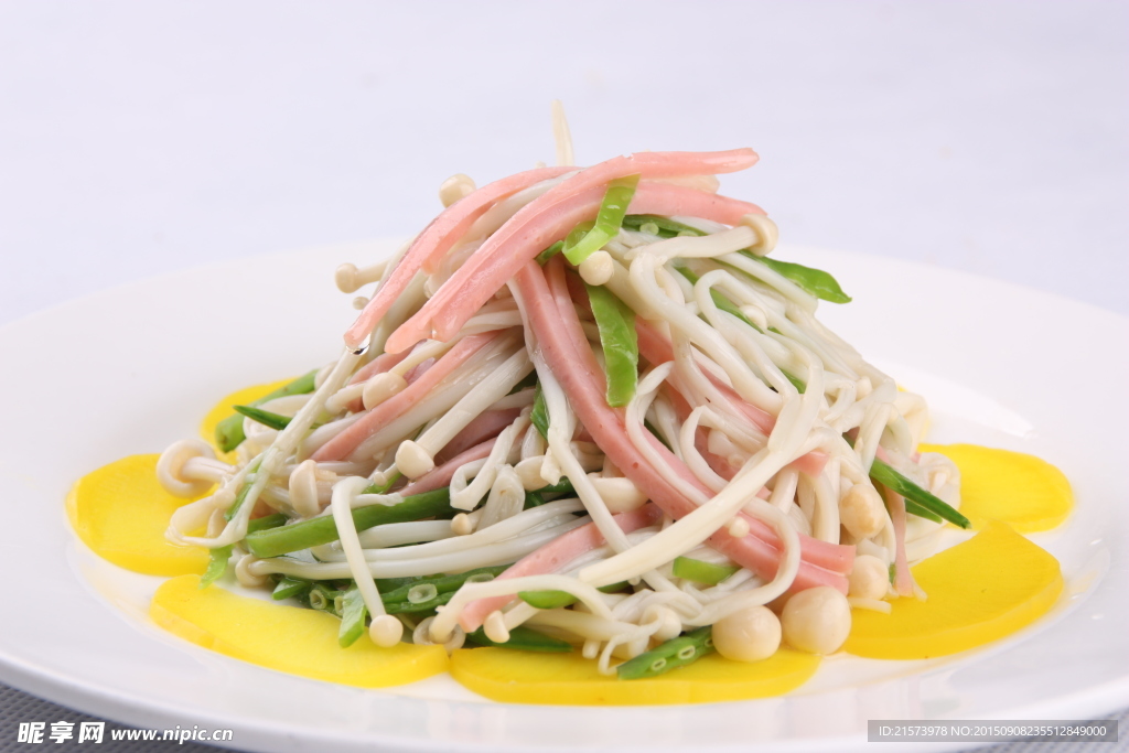 金菇三丝