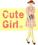 学生装可爱女孩