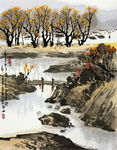 郑震山水高清图