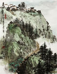 郑震山水高清图