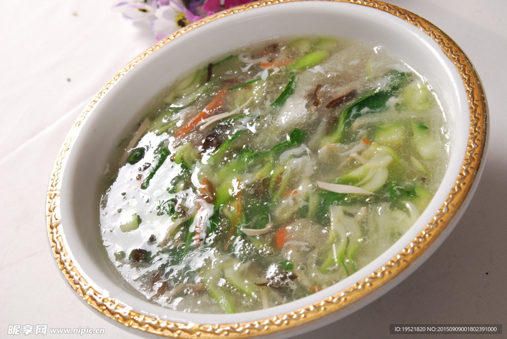 菌菇蔬菜羹