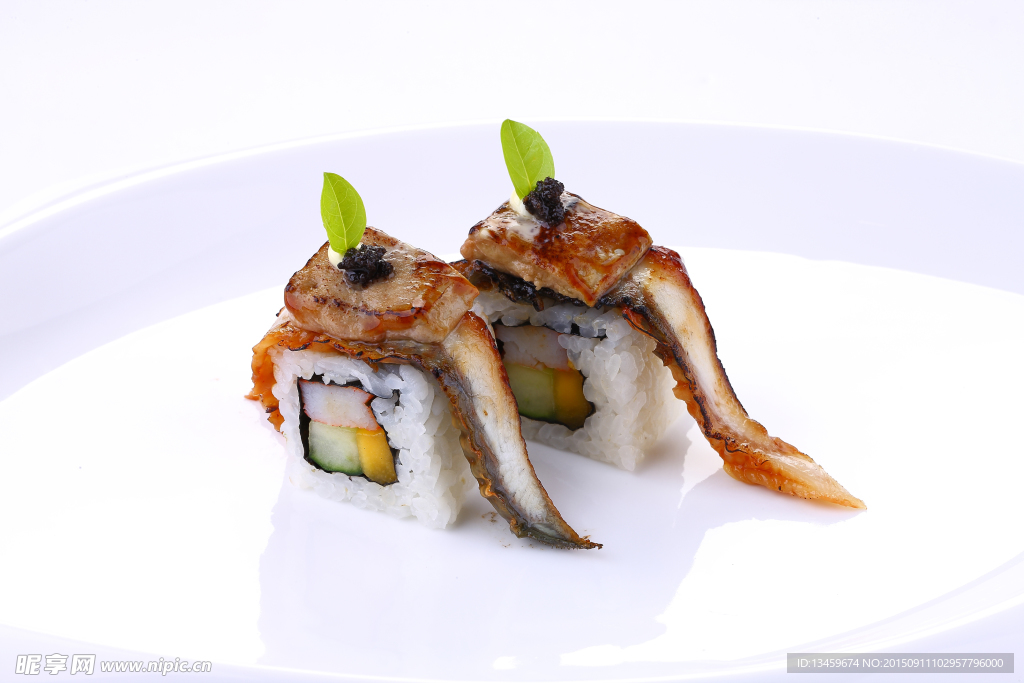 黑松露鹅肝鳗鱼寿司