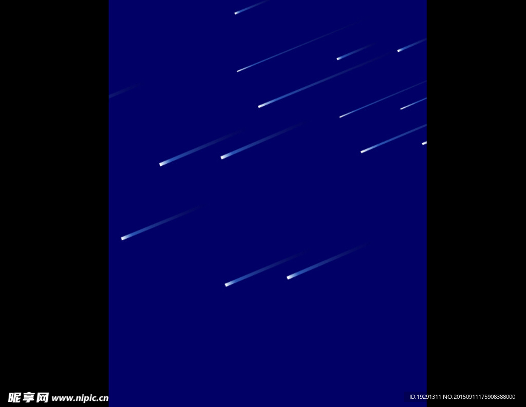 流星动态背景视频