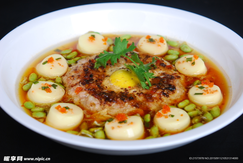 日本豆腐蒸肉饼