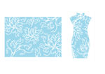 旗袍花型（源文件只含左边部分平面图）