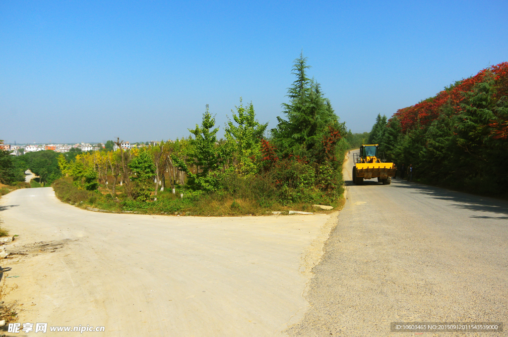 西安园林 景区道路