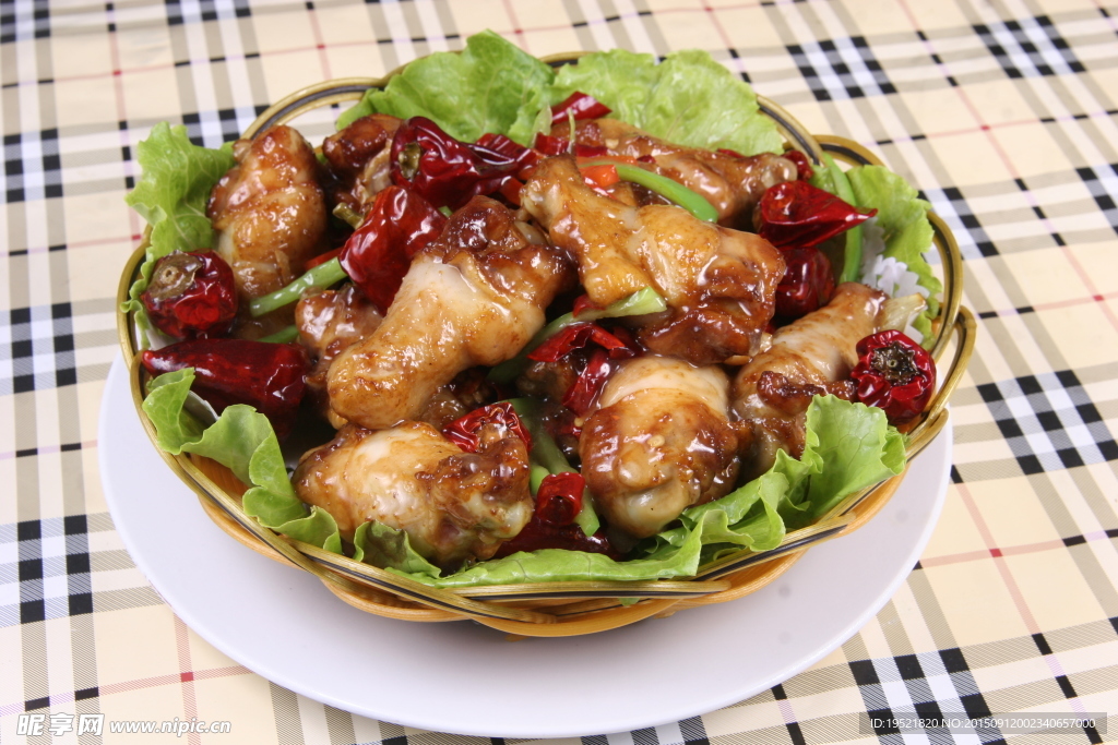 竹莲鸡翅