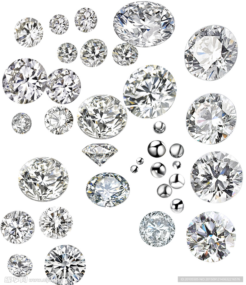 珠宝精修素材 钻石素材 锆石素