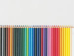 彩色铅笔  彩虹  彩铅