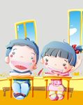 人物剪影插画素材