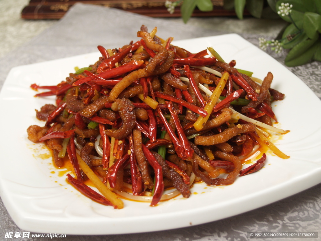 香辣肉丝