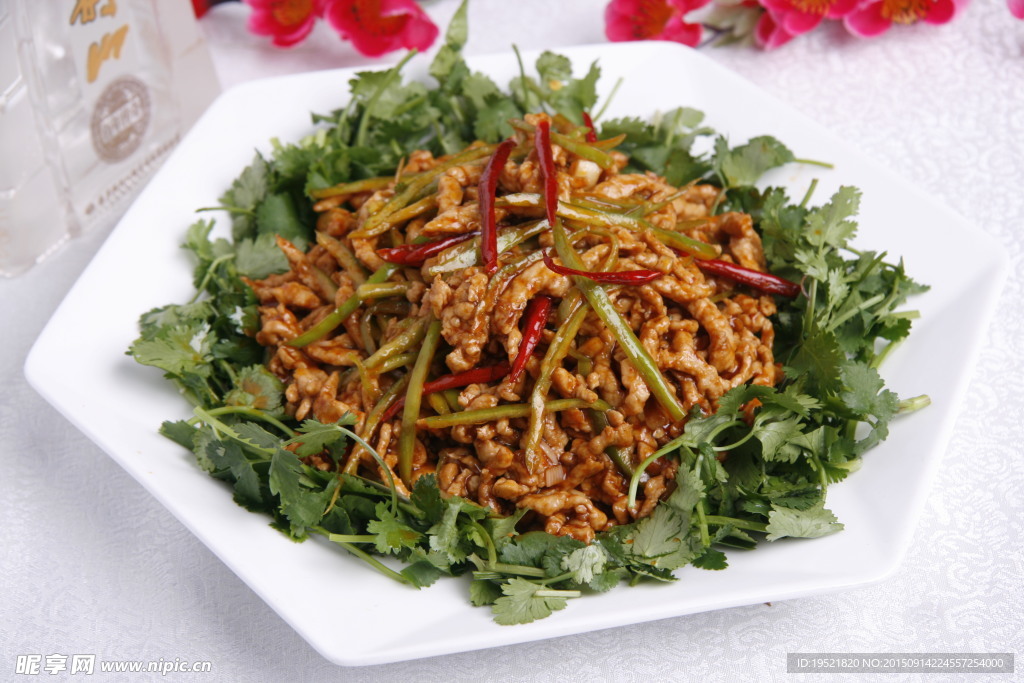 香辣肉丝