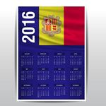 2016年年历