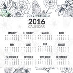 2016年历