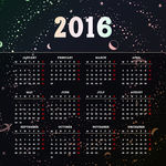 2016年年历
