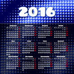 2016年年历