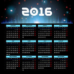 2016年年历
