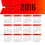 2016年年历